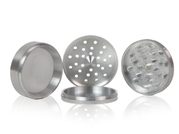 3" 4 Piece Anodised Grinder