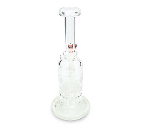 Tattoo Glass Frosted Water Pipe