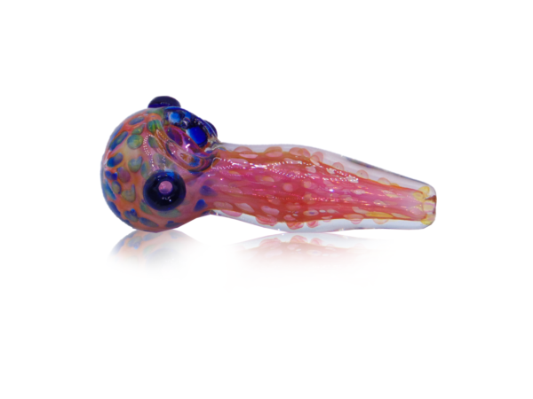 Colorful Butterfly Frit Carb Pipe