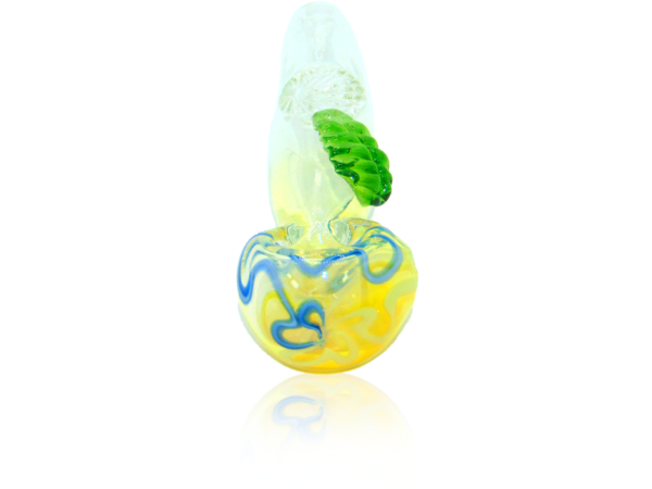 Yellow Frog Glass Pipe Version 2
