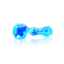 Icy Blue Silicone Smoking Pipe