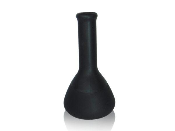 Matte Black Silicone Water Pipe