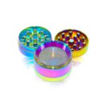 Small Rainbow Titanium Herb Grinder