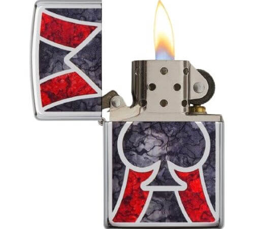 Ace Spade Zippo Lighter