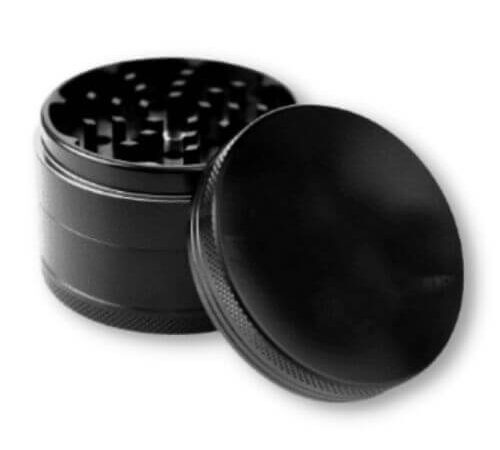 Black Aluminum 4 Piece Grinder