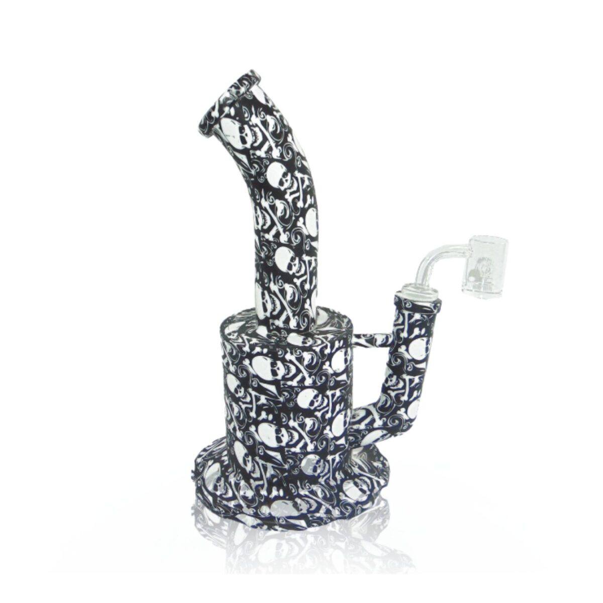 black-skulls-large-silicone-water-pipe-global-glass-pipes