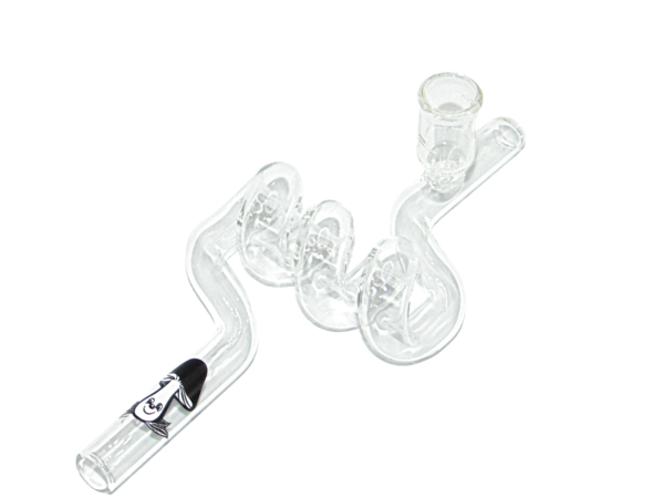 Glass Twisted Steamroller Pipe