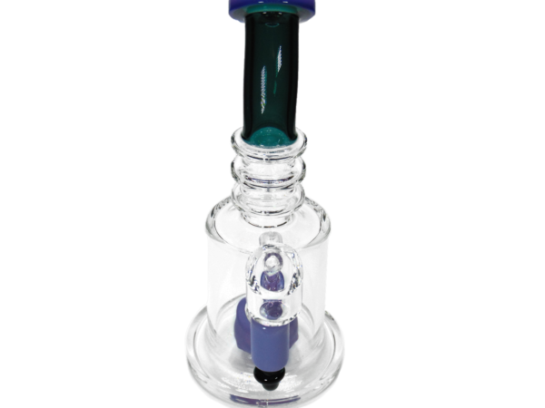 Purple and Green Dab Rig