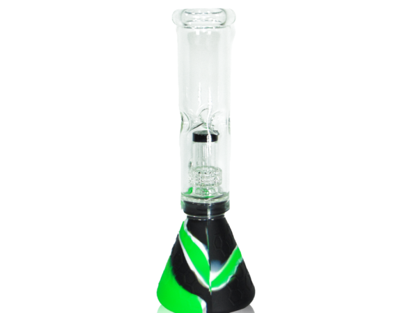HexBee Silicone and Glass Bong