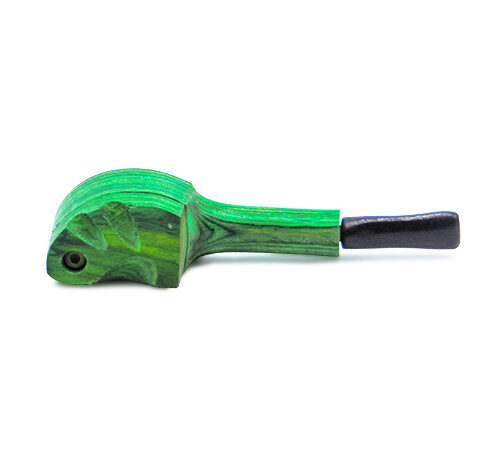 Natural Wood Green Pipe