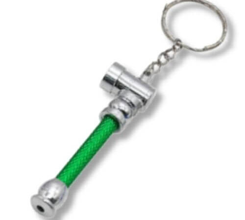 Portable Keychain Metal Pipe